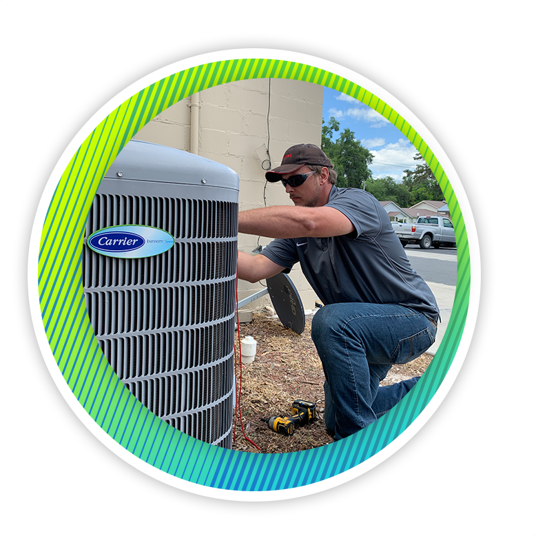 An ongoing HVAC repair | Gainesville Heating and Air